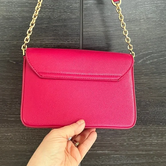 Fuchsia pebbled Bag - Picture 7 of 9